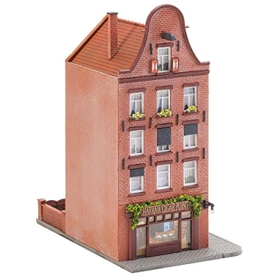 Afbeelding van Faller Stadhuis met sigarenwinkel modelbouwsets, hobbybouwspeelgoed voor kinderen, modelverf en accessoires