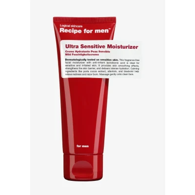 Afbeelding van Recipe For Men Ultra Sensitive Moisturizer Dagcrème, Heren, Maat: 75 ml,