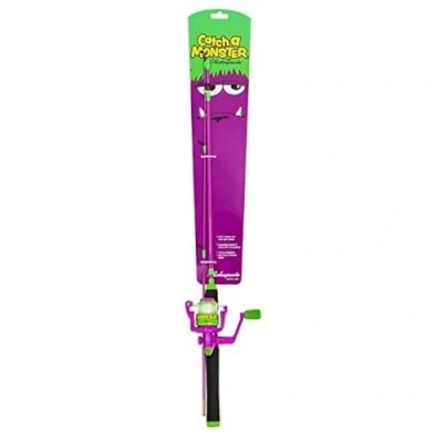 Afbeelding van Shakespeare Catch A Monster Kids Spin Combo &#039;Purple&#039; 1,40m Spinhengel