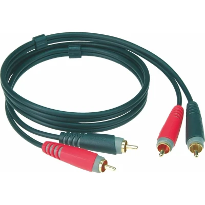 Afbeelding van Klotz Cinchkabel 2 m AT CC0200 Audiokabel