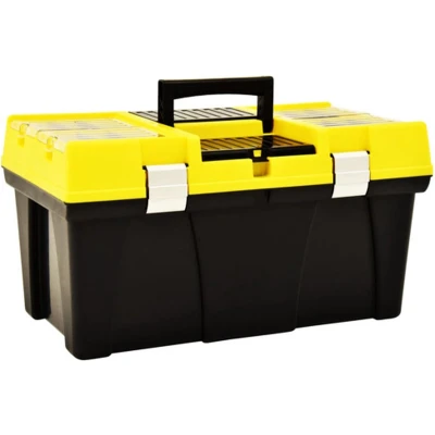 Afbeelding van vidaXL Gereedschapskist 595x337x316 mm kunststof geel