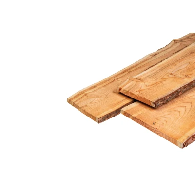 Afbeelding van Lariks/douglas Schaaldelen Onbehandeld 2,5x25 30x500 cm