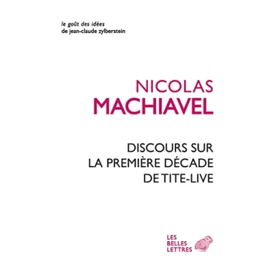 Afbeelding van Discours sur la première décade de Tite Live