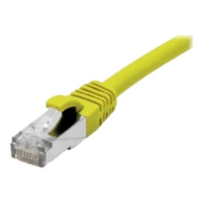 Image de Cable rj45 ftp cat6a lsoh snagless jaune 15m