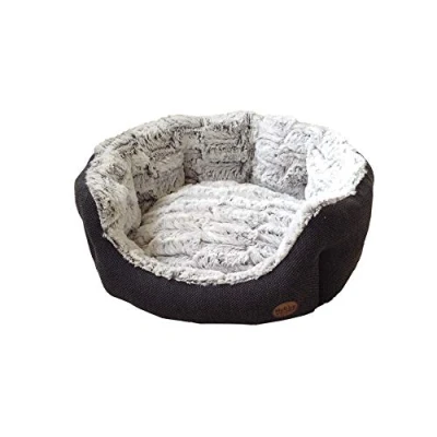 Afbeelding van Nobby comfortbed ovaal cacho grijs 45 x 40 cm