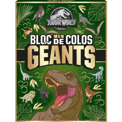Image de Jurassic World Mon bloc de colos géants (éd. n1)