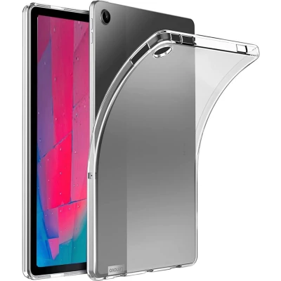 Afbeelding van tablet Hoes Geschikt voor Lenovo Tab M10 Plus (3rd gen) Softcase Backcover Transparant