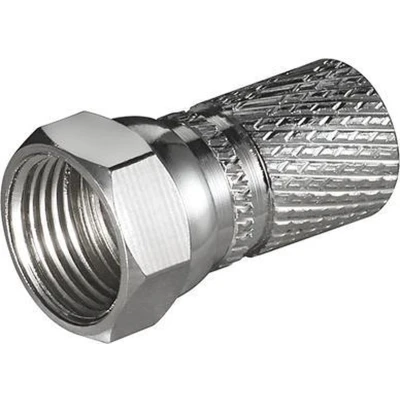 Afbeelding van Goobay 51865 coaxconnector F type 100 stuk(s)