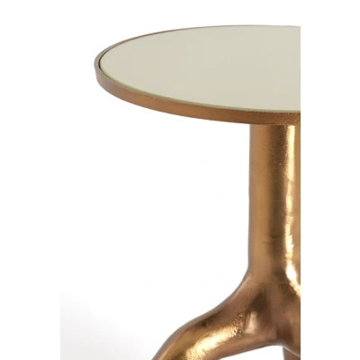 Afbeelding van Light &amp; Living Bijzettafel MELLO Ø40.5x53cm Bruin