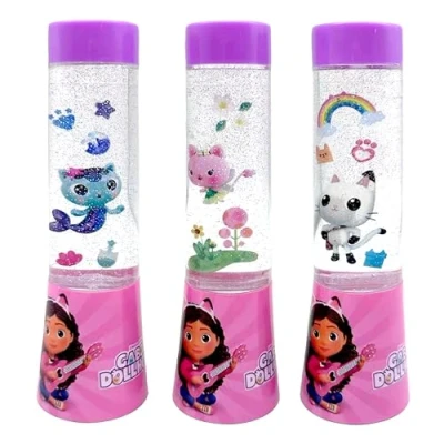 Afbeelding van Joytoy Gabby&#039;s Dollhouse LED glitterlamp in buisverpakking 4,5 x 15 cm