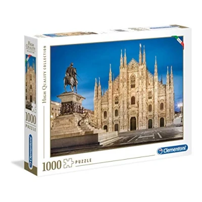 Afbeelding van Puzzel 1000 Stukjes Volwassenen Legpuzzel Clementoni Duomo de kathedraal van Milaan 69x50 cm