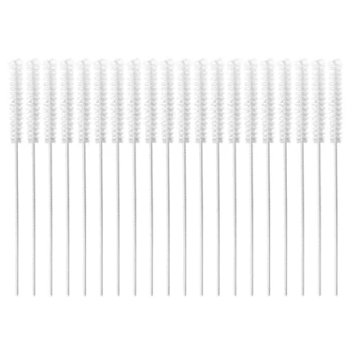 Afbeelding van 20 x reinigingsborstels voor akoestische apparaten, nylon van roestvrij staal, draagbare