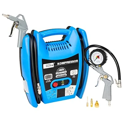Image de Güde compresseur Airpower 180/08 7 pièces, Bleu