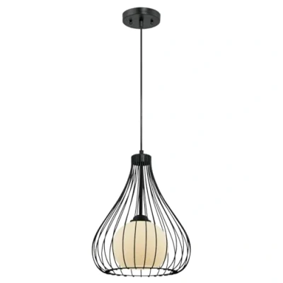 Afbeelding van Westinghouse hanglamp 6205140, zwart mat