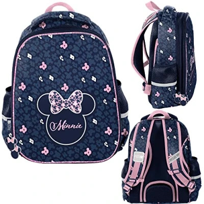 Afbeelding van PASO Minnie schoolrugzak, uniseks, kinderen, Meerkleurig, Designer