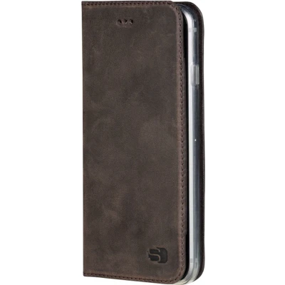 Afbeelding van Senza Raw Leather Booklet Apple iPhone 7 Plus/8 Plus Walnut Brown