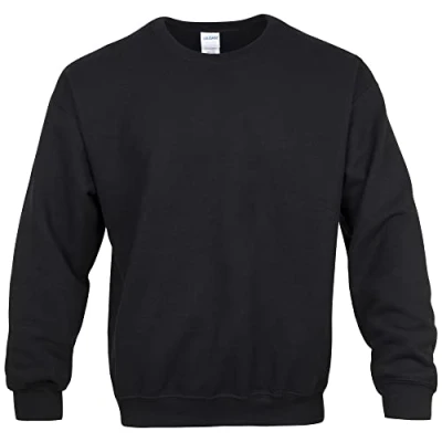 Afbeelding van Gildan Sweatshirt voor heren, zwart, XL, zwart.