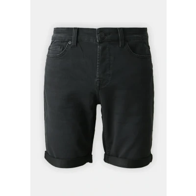 Afbeelding van Only &amp; Sons Onsply LIFE Jeansshort, Heren, Maat: Large, Black denim