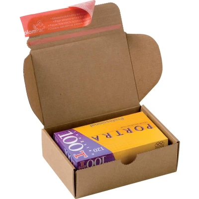 Afbeelding van Colompac verzenddoos Modulbox, binnenformaat 140 x 101 43 mm, bruin