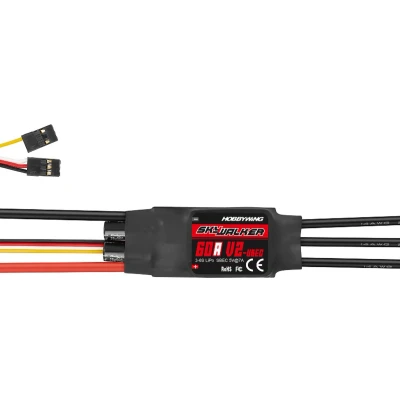 Afbeelding van Hobbywing Skywalker V2 60A 3 6s, 7A BEC