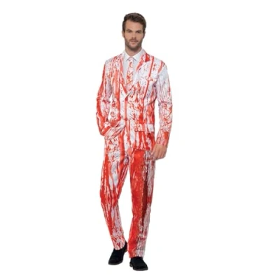 Afbeelding van SMIFFYS Mr. Bloody kostuum voor Volwassenen L kostuums