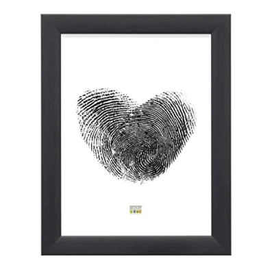 Afbeelding van Deknudt Frames fotolijst S53GF9 zwarte houtkleur hout 60x80 cm