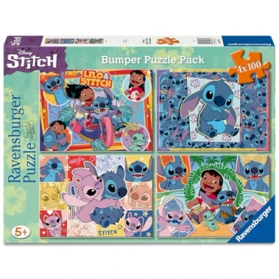 Afbeelding van Ravensburger 057313 Disney: Stich 4x100 elementów