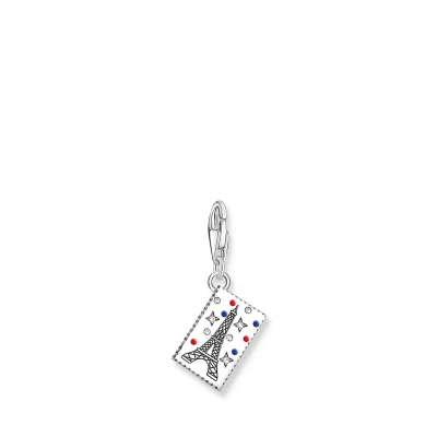 Afbeelding van Thomas SABO Eiffel Tower Stamp Hanger silvercoloured, Dames, Maat: One Size, Silver coloured