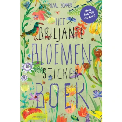 Afbeelding van Uitgeverij lemniscaat het briljante bloemen stickerboek