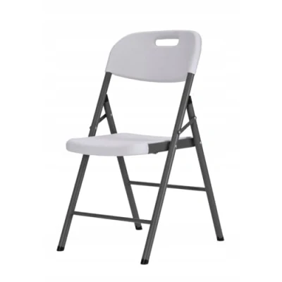Afbeelding van Marbueno Vouwstoel Kunststof Wit 44x53x83 cm Catering, Strand en Kamperen 10531