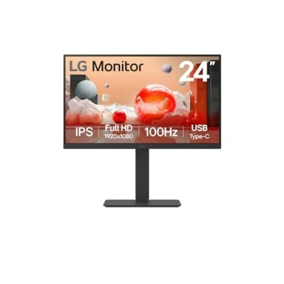 Image de LG Moniteur 24ba750 b.aeu 24&quot; Full Hd 100 Hz Plat
