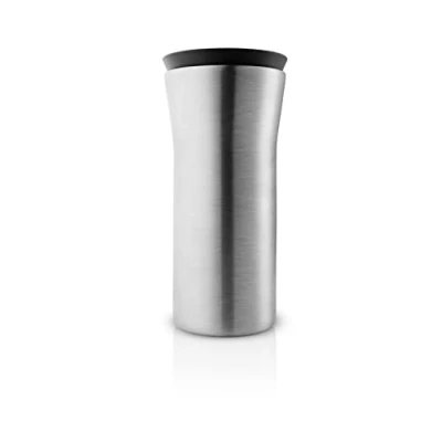 Afbeelding van Eva Solo Drinkbeker City To Go 350 ml Steel/Black Gerecycled Roestvast Staal Zwart