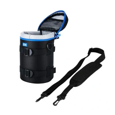 Afbeelding van JJC V Waterdichte Indoor Deluxe Case voor Lens Afmetingen: 110 x 190 mm (4.3 7.5&quot;) [Zie Beschrijving Compatibiliteit]