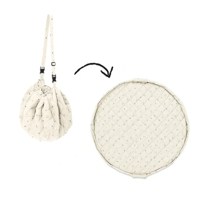 Afbeelding van Play&amp;go soft baby speelkleed en reistas organic moon