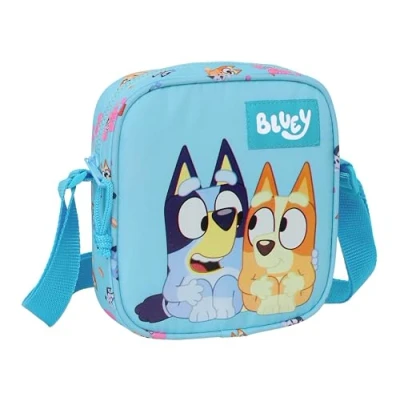 Afbeelding van Schoudertas Bluey Hemelsblauw 16 x 18 4 cm