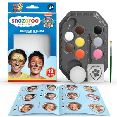 Afbeelding van Snazaroo Paw Patrol Set Rubble &amp; Zuma