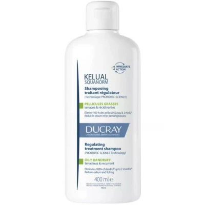 Afbeelding van Ducray Kelual Squanorm roos vet regulerende shampoo, 400 ml