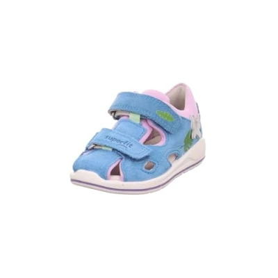 Afbeelding van Superfit Boomerang Sandalen voor kinderen, Maat: 28, Hellblau/lila Leer en textiel