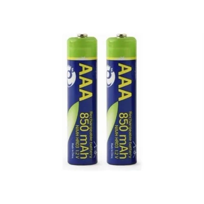 Afbeelding van Oplaadbare AAA batterijen 2 stuks 850mAh