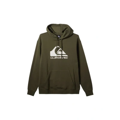 Afbeelding van Quiksilver BIG LOGO Hoodie, Heren, Maat: Small, Dark green