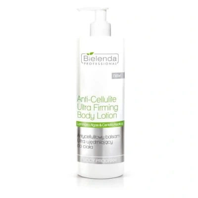 Afbeelding van Bielenda, Lichaamslotion, PROFESSIONAL Body Programme Anti Cellulite Ultra Firming Lotion antycellulitowy ujędrnia (Lichaamslotion, 500 ml)