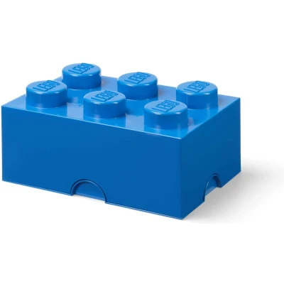 Afbeelding van Lego Opbergbox Brick 6 Polypropyleen Blauw