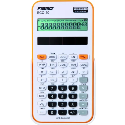 Afbeelding van Citizen Fi Eco30Or Calculator Fiamo Eco 30 Or Wit Oranje