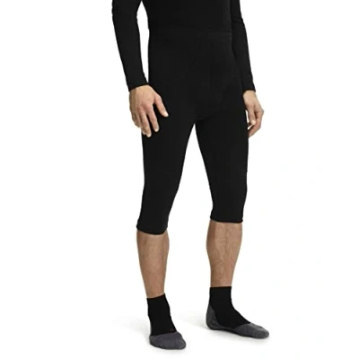 Afbeelding van Falke Wooltech 3/4 Tights Functional Underwear FOR COLD TO VERY Conditions Onderbroek, Heren, Maat: Small, Black
