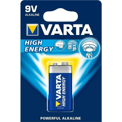 Afbeelding van Varta 6LR61 9V High Energy Alkaline Block