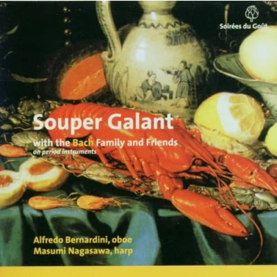 Afbeelding van Alfredo Bernardini &amp; Masumi Nagasawa Souper Galant With The Bach Family And Friends (CD)
