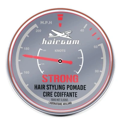 Afbeelding van Hairgum Strong Hair Styling Pomade 100gr Haibu by Kapperskorting.com