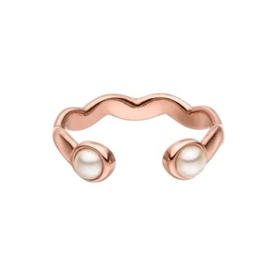 Afbeelding van Purelei Dewdrop Ring, Dames, Maat: One Size, Roségoldfarben