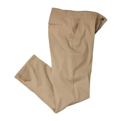 Afbeelding van ATLAS FOR MEN Regular stretchbroek voor heren rechte snit comfort en elegantie verkrijgbaar in grote maten, Beige
