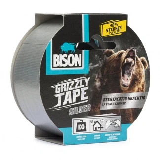 Afbeelding van Reparatietape Bison 10 meter (Grizzly tape, Waterdicht, Binnen/Buiten)